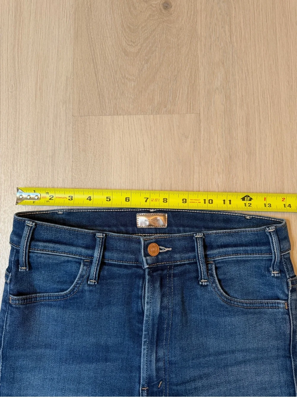 MOTHER Dark Blue Flare Jeans